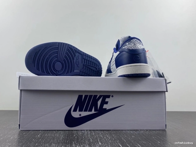 SCOTT AIR JORDAN X CUSTOM OFF-WHITE DM7890-101 1 X TRAVIS 1123